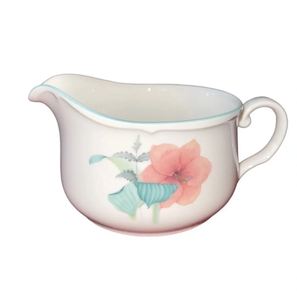 Noritake Gala Cuisine Floral Song #7918 Gravy‎ Boat